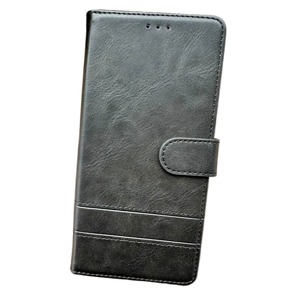 Чехол книжка для TECNO Camon 40, Camon 40 Pro 4G, защита камеры, экокожа, визитница, цвет черный