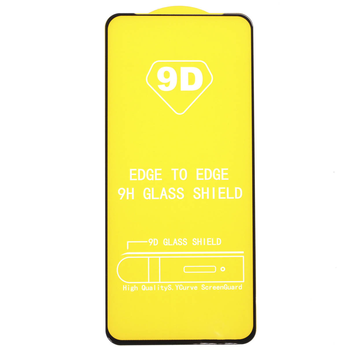 Защитное стекло 9D для Realme 9 Pro Plus, Realme 10, Realme 11, OPPO A78, цвет окантовки черный