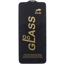 Защитное стекло OG Glass для XIAOMI Redmi 9A, Redmi 9C, Redmi 10A, Redmi A1, Redmi A1 Plus, Redmi A2, Redmi A2 Plus, цвет окантовки черный