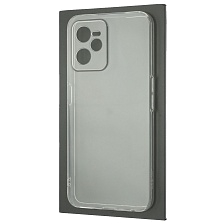 Чехол накладка для Realme C35, защита камеры, силикон, цвет прозрачный