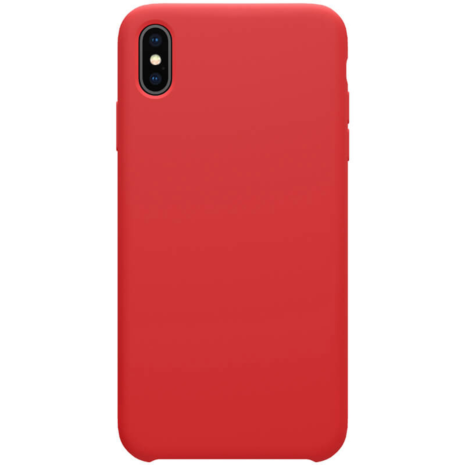 Чехол накладка GPS для APPLE iPhone XR, силикон, матовый, цвет красный