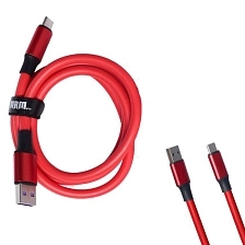 Кабель MRM RC10 USB Type C, длина 1 метр, цвет красный