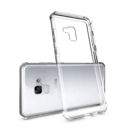King kong Case /силикон/противоударный/ SAMSUNG Galaxy A8-plus 2018 прозрачный.