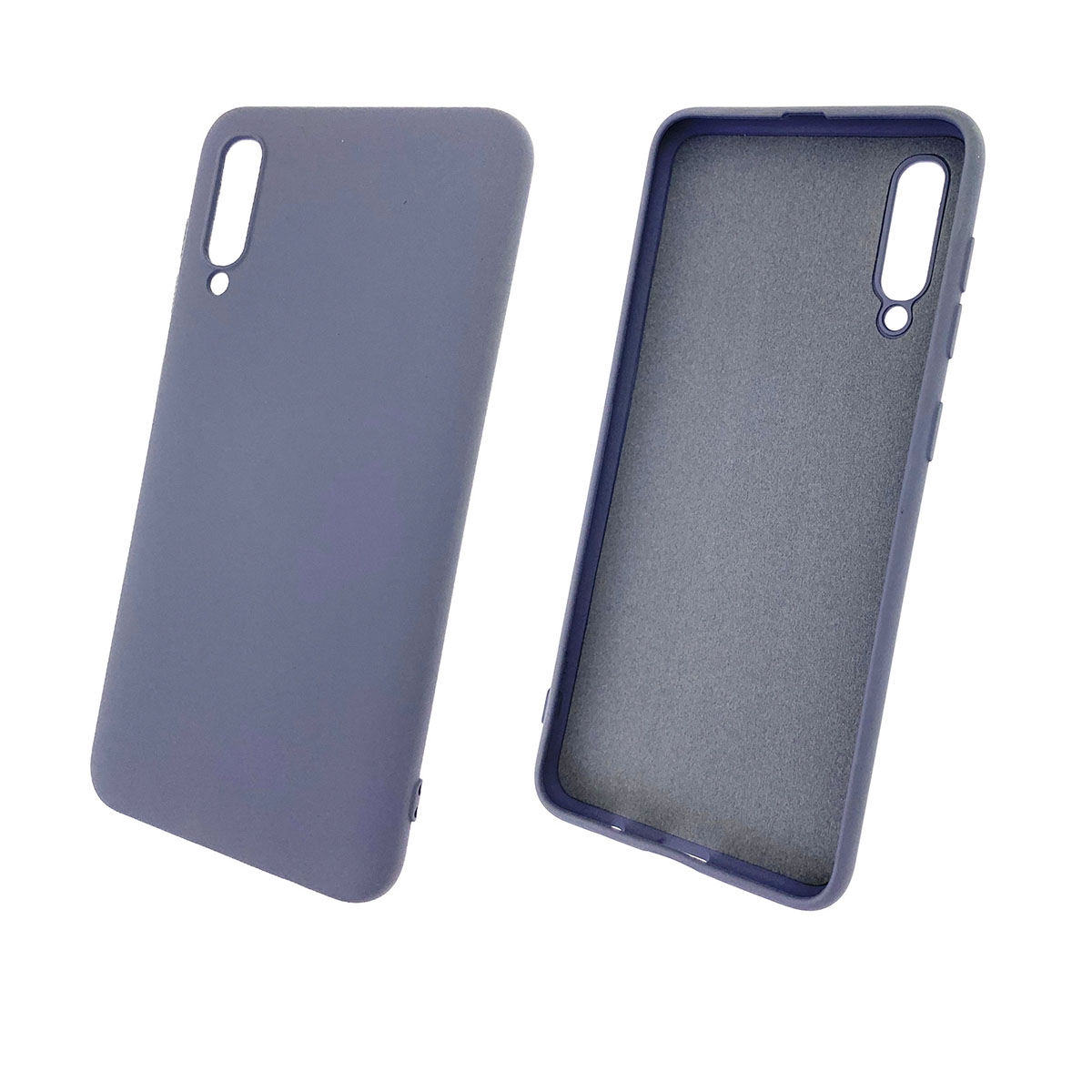 Чехол накладка Soft Touch для SAMSUNG Galaxy A50 (SM-A505), A30s (SM-A307), A50s (SM-A507), силикон, цвет сиреневый.