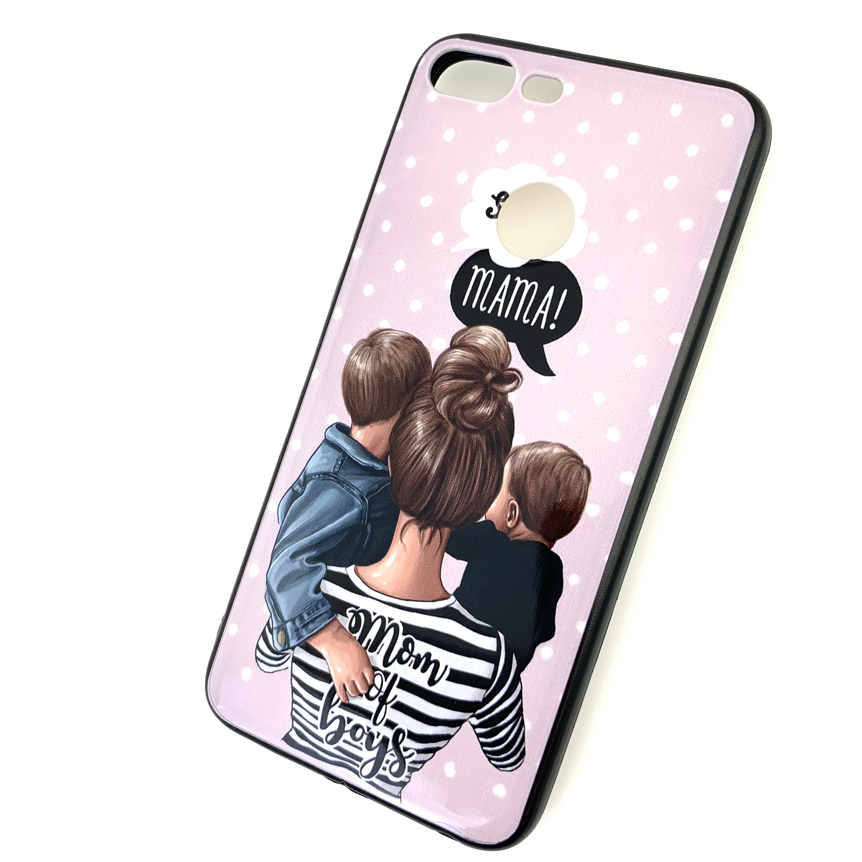Чехол накладка R3 для HUAWEI Honor 9 Lite 2018, Honor 9 Lite Premium, силикон, рисунок super MAMA Mom of boys.