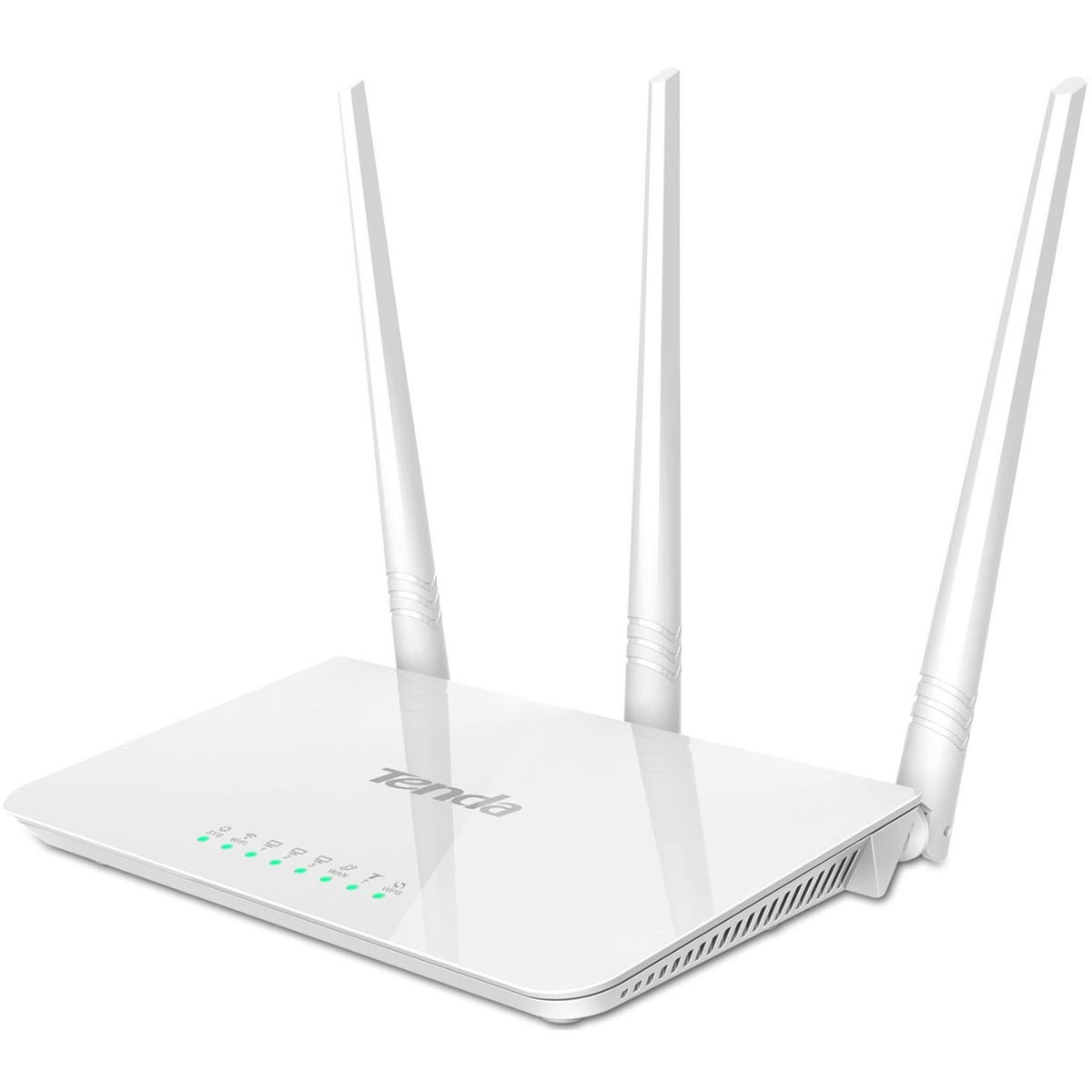 Wi-Fi роутер TENDA F3, 300 Мбит/с, цвет белый