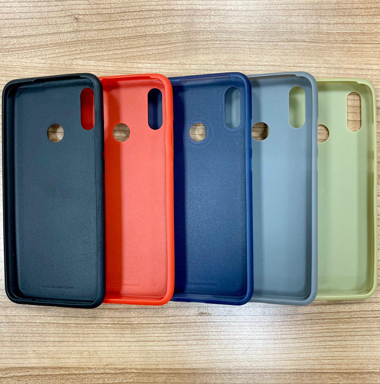 Чехол накладка для HUAWEI Honor P Smart, Honor 10 Lite, силикон, под джинс, цвет красный