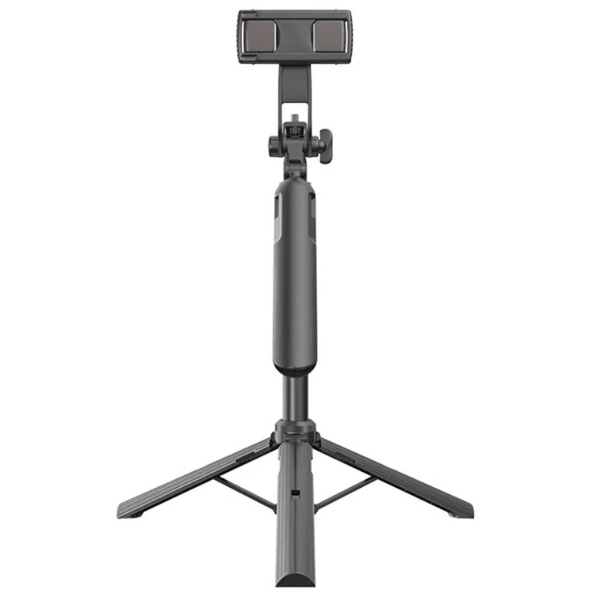 Держатель телескопический, монопод, селфи палка Portable Tripod Stand A61, Bluetooth, длина 80см, цвет черный