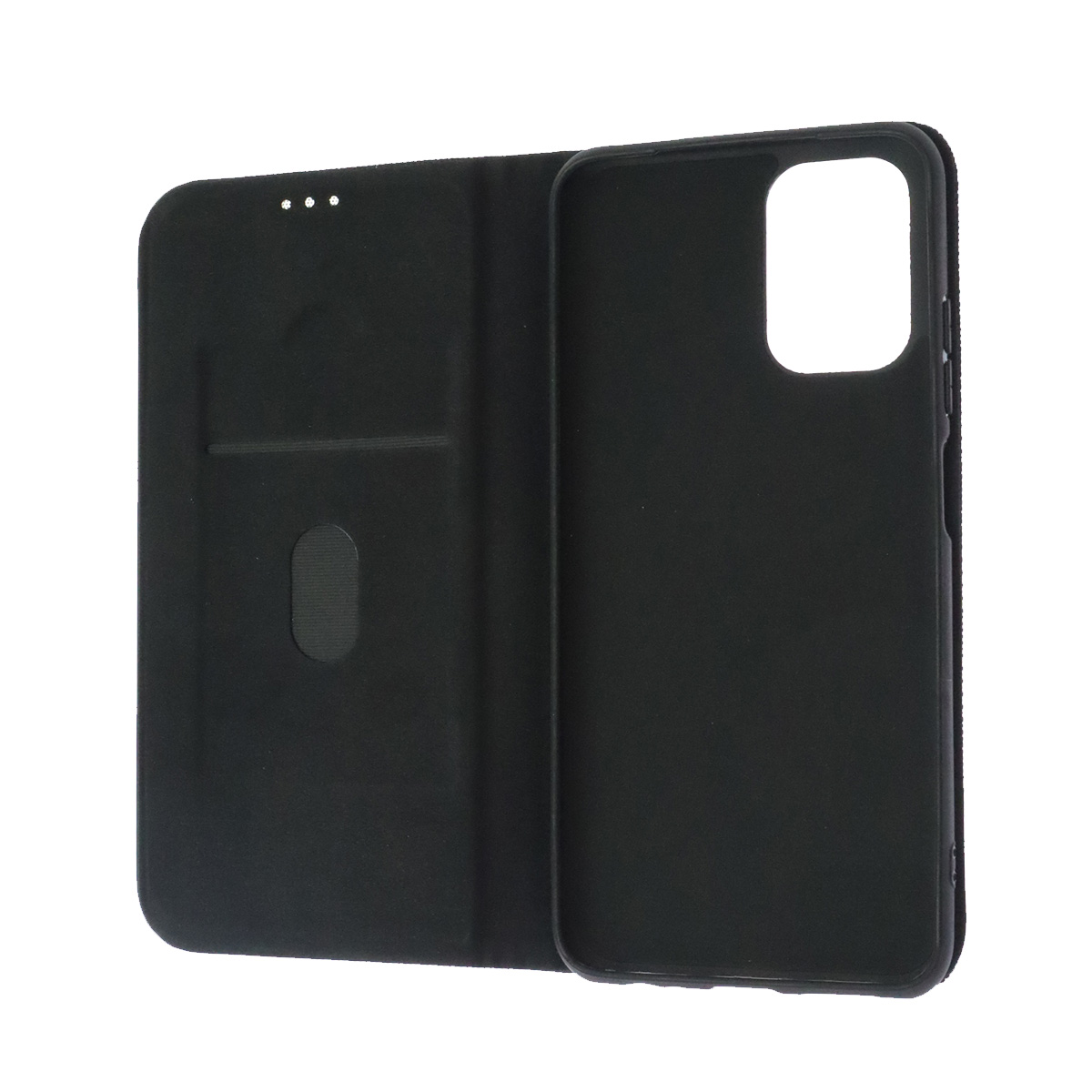 Чехол книжка MESH для XIAOMI Redmi Note 10, Redmi Note 10S, POCO M5s, текстиль, силикон, бархат, визитница, цвет черный