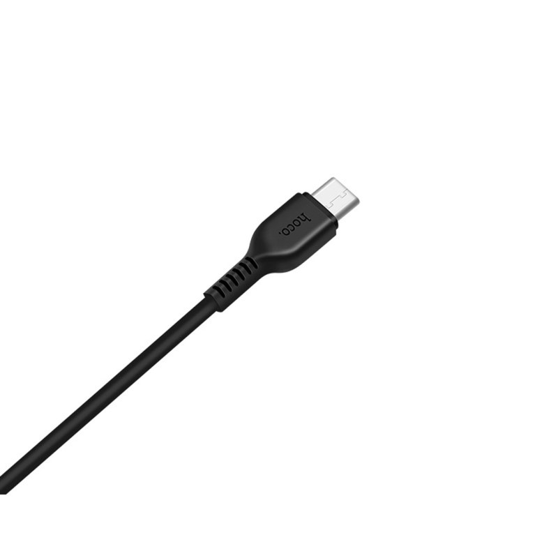 Кабель HOCO X20 Flash USB Type C, 2A, длина 1 метр, цвет черный