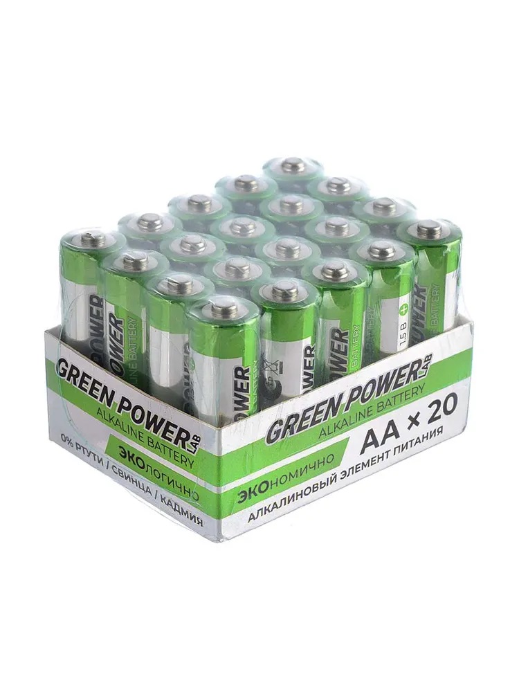 Батарейка алкалиновая Green Power AA LR6 1.5V