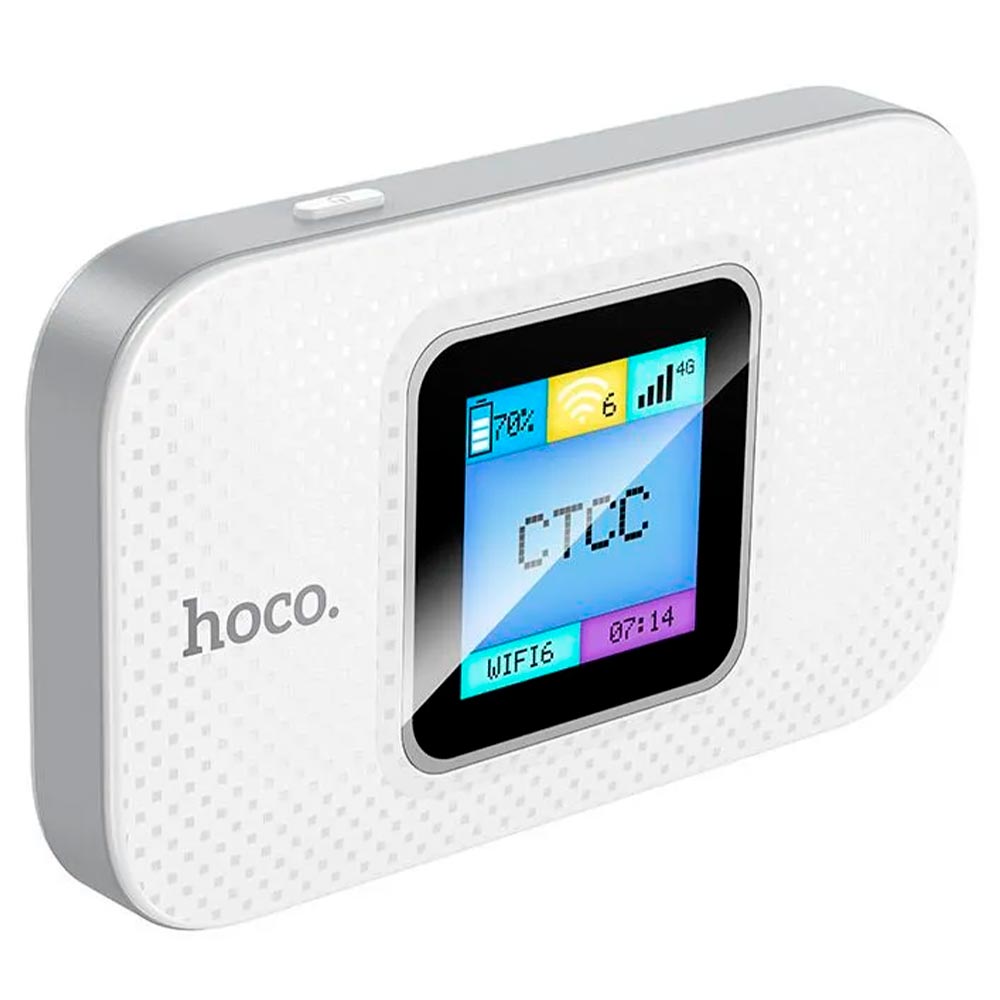 Мобильный беспроводной 4G Wi-Fi роутер HOCO DQ12, скорость до 150 Мб/с, цвет белый