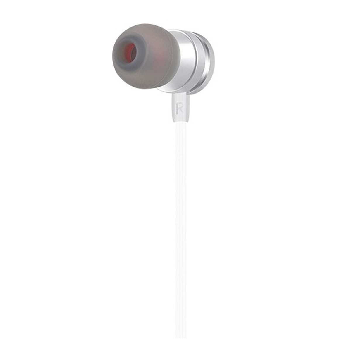 Гарнитура (наушники с микрофоном) проводная, HOCO M16 Metal In-Ear Headphones, цвет серебристый
