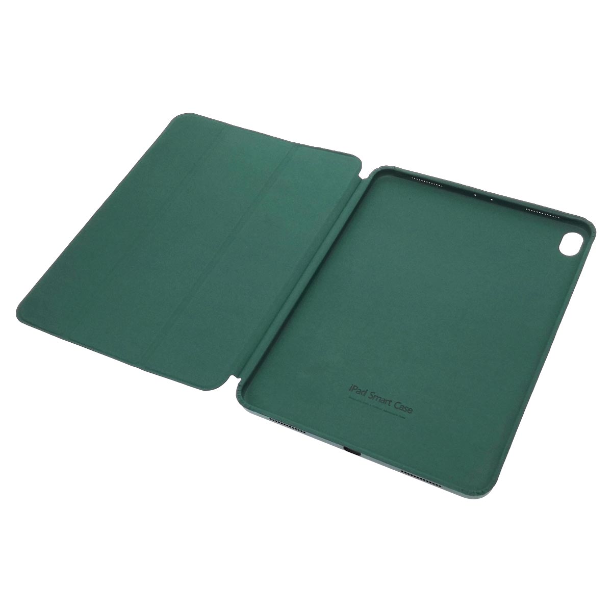 Чехол книжка SMART CASE для APPLE iPad PRO 2018, диагональ 11", экокожа, бархат, цвет темно зеленый