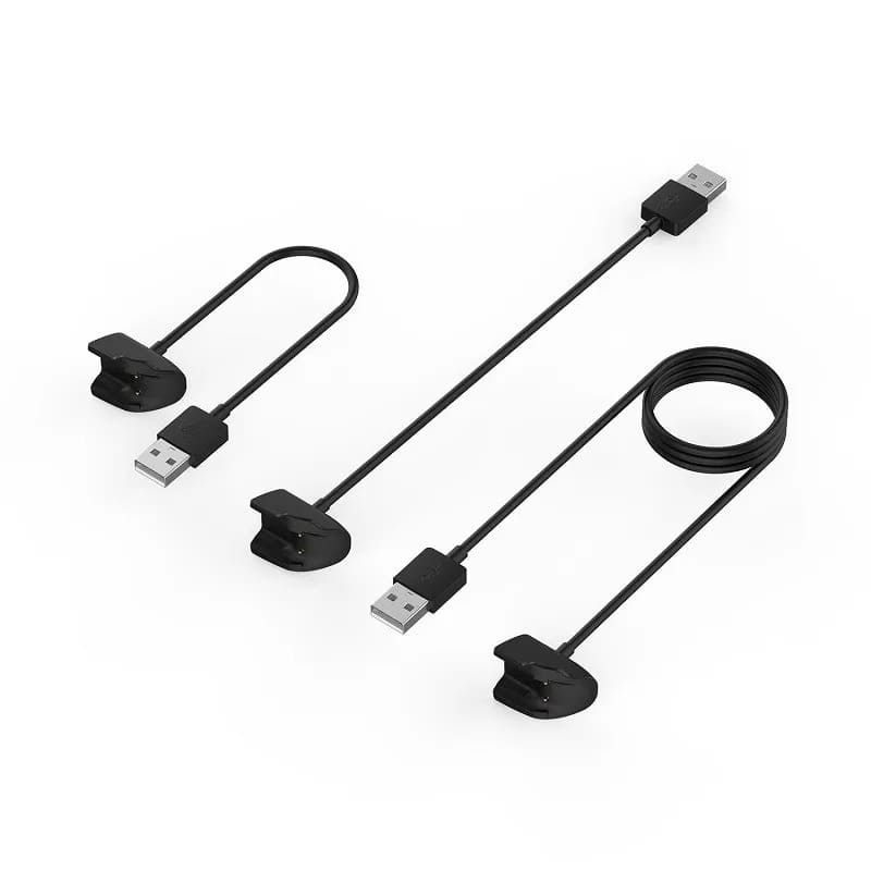 USB-зарядное устройство, магнитный кабель 2 pin, док-станция для смарт часов Samsung Galaxy Fit E (SM-R375), цвет черный
