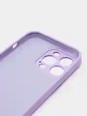 Чехол накладка Silicone Case для APPLE iPhone 13 Pro Max, с поддержкой MagSafe, защита камеры, силикон, бархат, цвет сиреневый