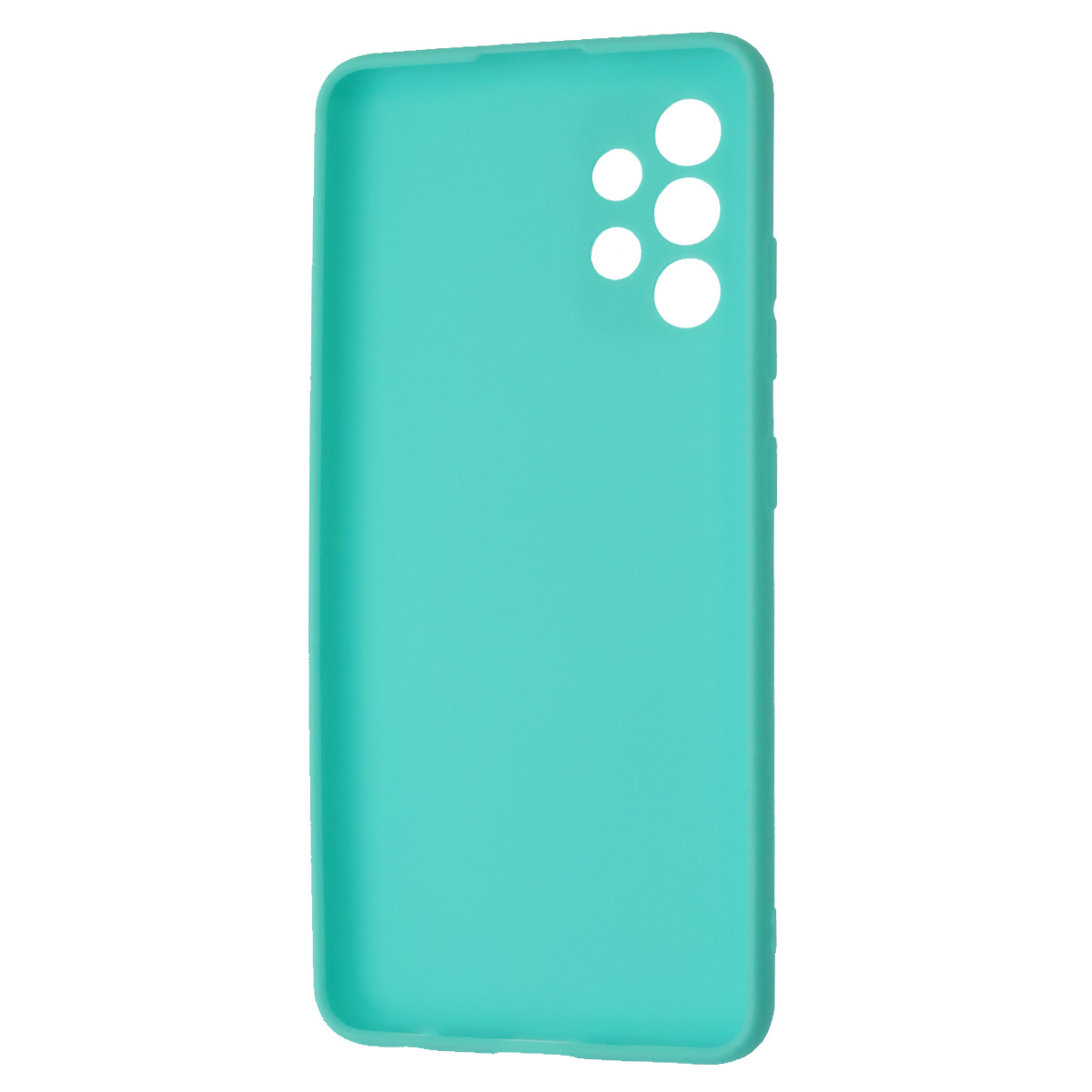 Чехол накладка Soft Touch для SAMSUNG Galaxy A32 (SM-A325F), силикон, цвет бирюзовый