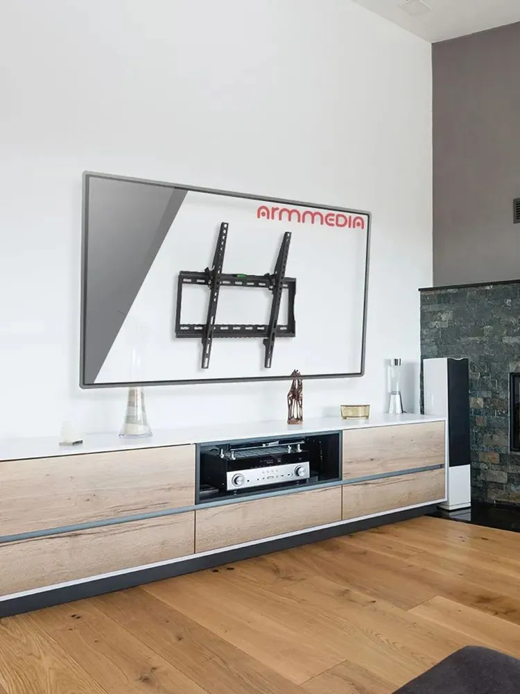 Кронштейн для ТВ Arm Media STEEL-4, до 40 кг, 22-65", vesa 400x400, настенный, наклонный, цвет черный