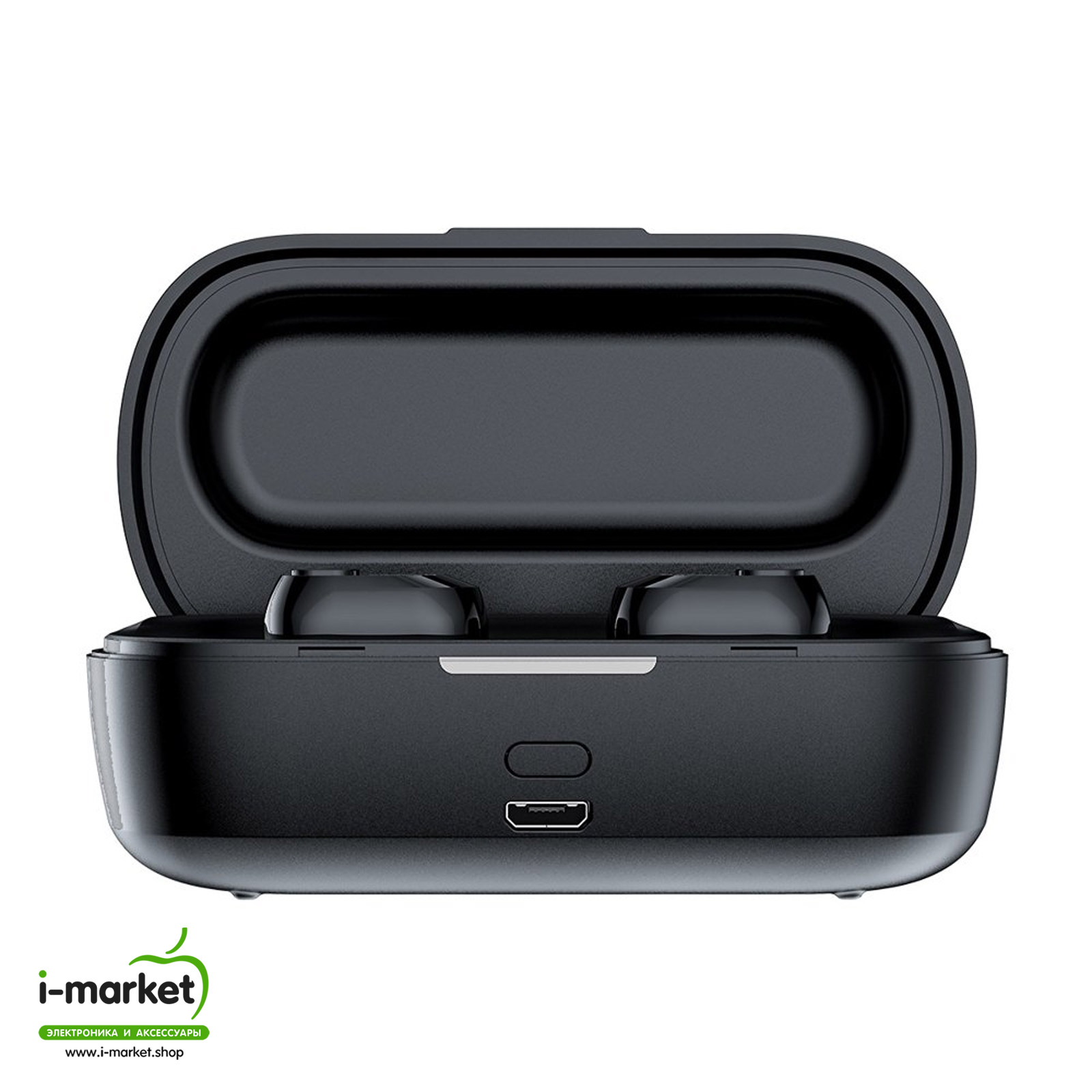 Гарнитура (наушники с микрофоном) беспроводная, BASEUS NGW01-01 Encok True Wireless Earphones W01 Bluetooth 5.0 TWS, цвет черный.