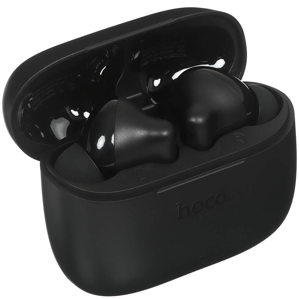 Гарнитура (наушники с микрофоном) беспроводная, HOCO EQ2 Thought, Bluetooth 5.3, цвет черный