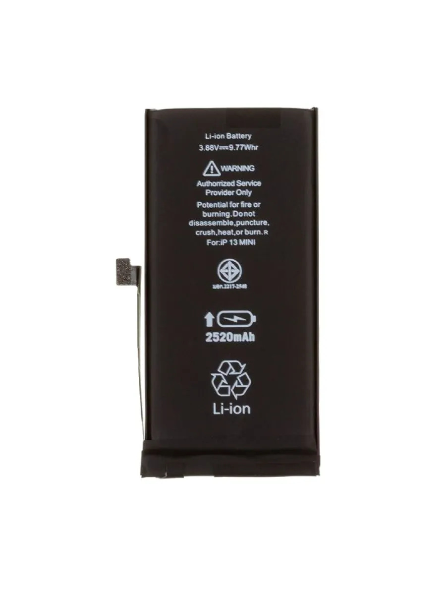 АКБ (Аккумулятор) для APPLE iPhone 13 mini, 2520 mAh, 3.82V