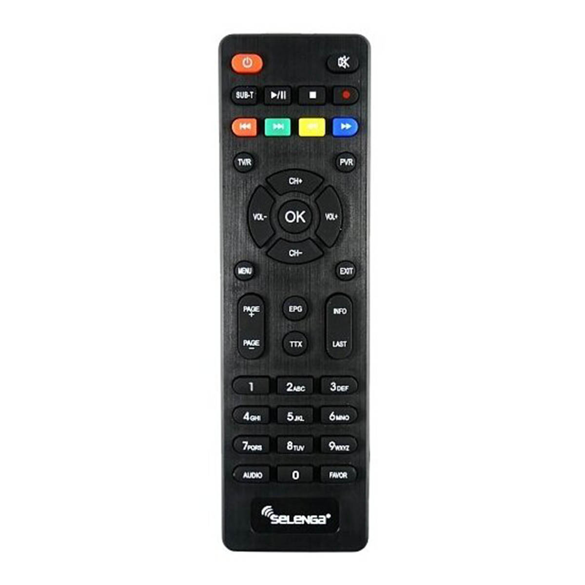 Цифровой эфирный приёмник, ТВ приставка SELENGA HD950D, DVB-T2, DVB-С, цвет черный