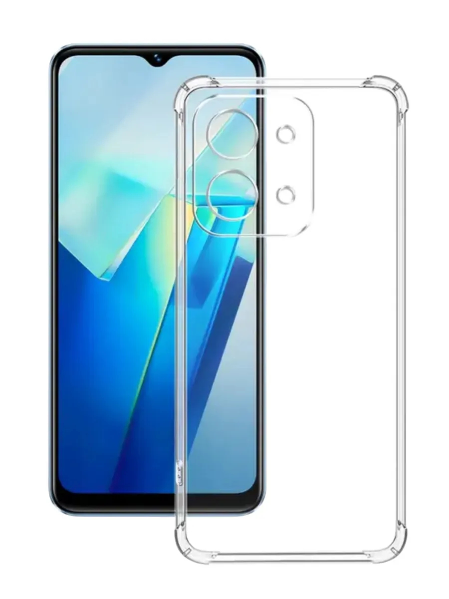 Чехол накладка BRF для XIAOMI Redmi 15C 4G, POCO C85 4G, защита камеры, силикон, усиленные края, прозрачный