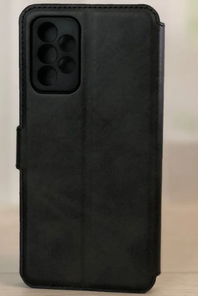 Чехол книжка CHLR для SAMSUNG Galaxy A72 (SM-A725F), с хлястиком, экокожа, визитница, цвет черный