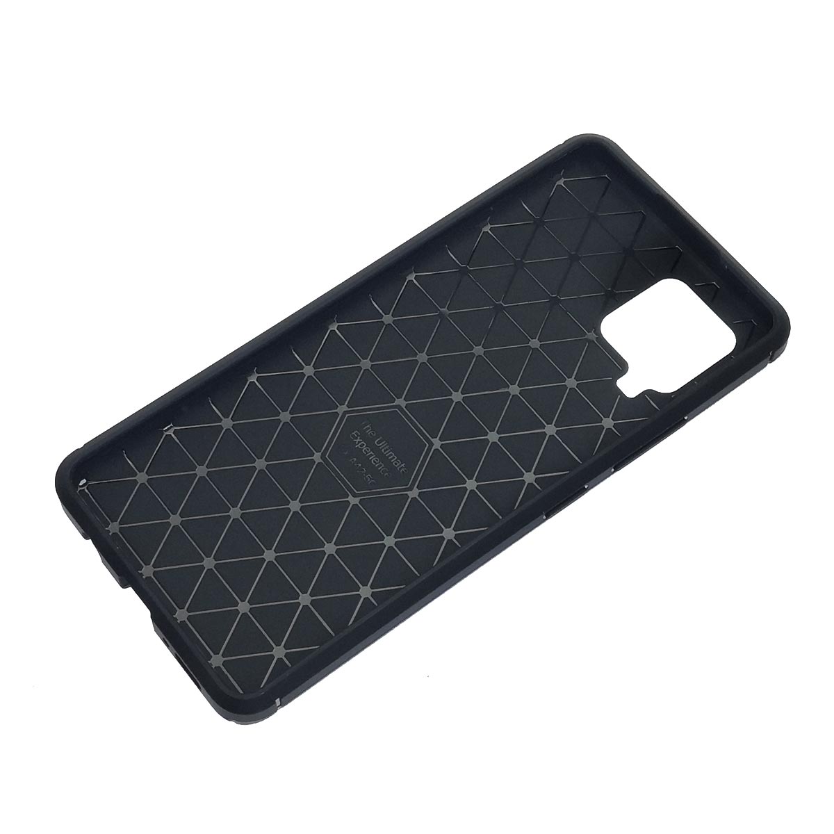 Чехол накладка AUTO FOCUS UE для SAMSUNG Galaxy A42, силикон, матовый, цвет черный
