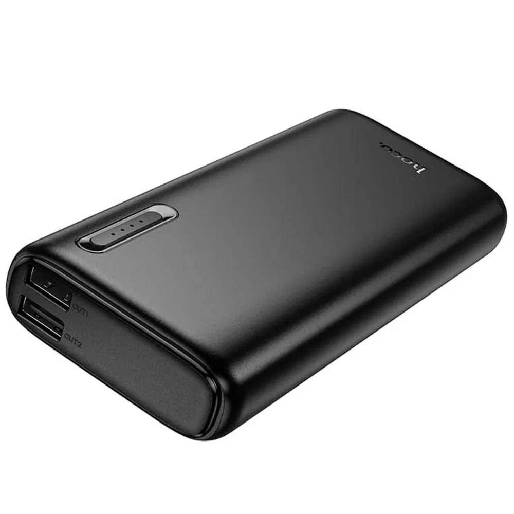 Внешний портативный аккумулятор, Power Bank HOCO J158A Runner, 10000 mAh, цвет черный