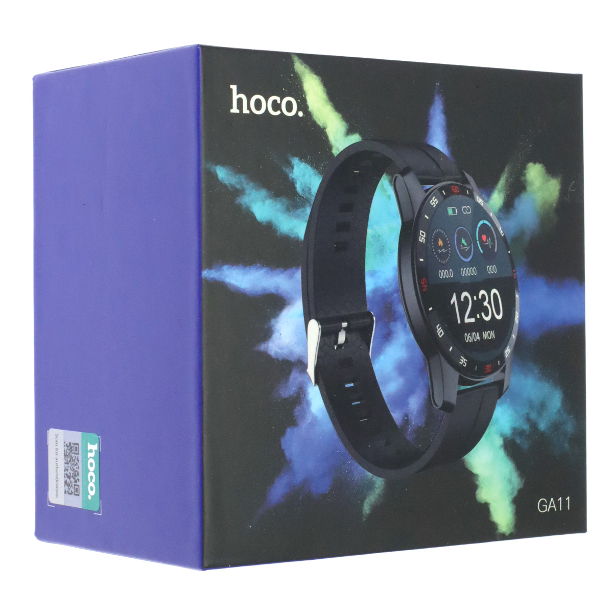 Смарт часы HOCO GA11, цвет черный