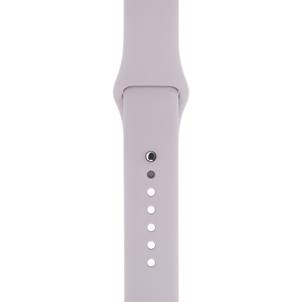 Ремешок для Apple Watch спортивный "Sport", размер 42-44 mm, цвет васильковый.