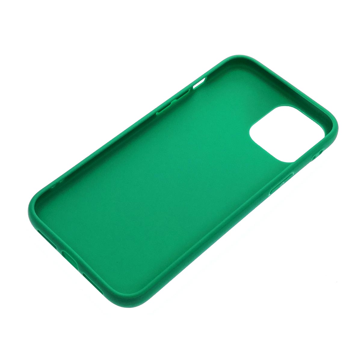Чехол накладка для APPLE iPhone 12 Pro MAX (6.7"), силикон, цвет зеленый
