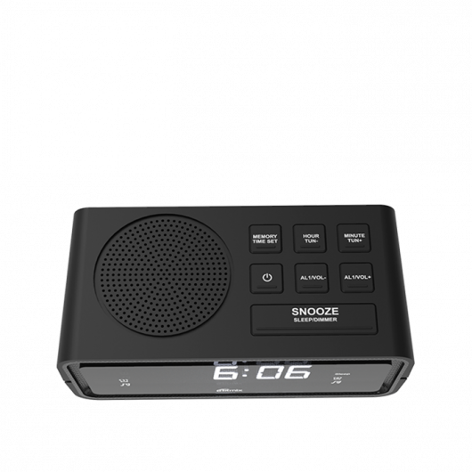 RRC-606 - компактные FM-радиочасы с функцией будильника.