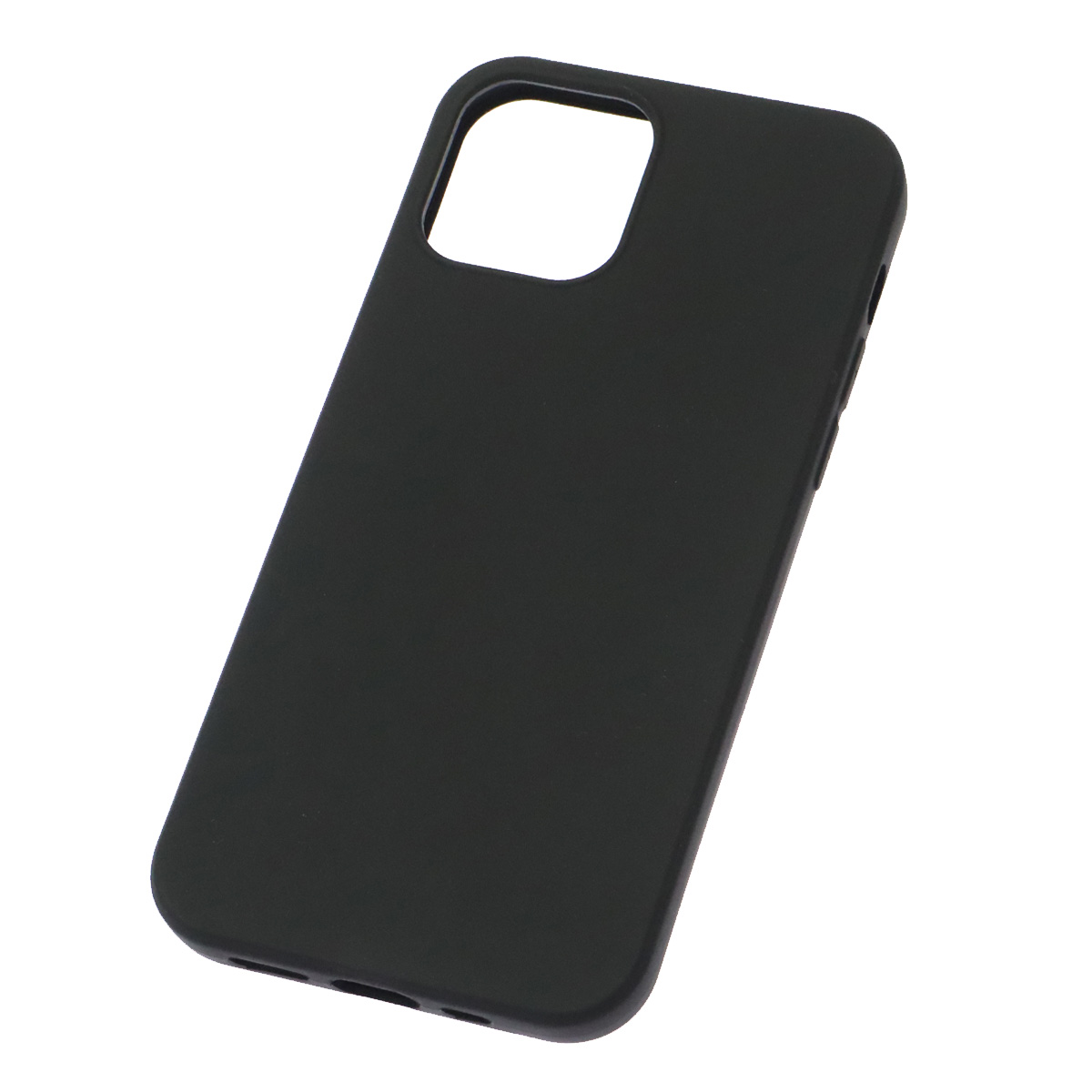 Чехол накладка Soft Touch для APPLE iPhone 12, iPhone 12 Pro (6.1"), силикон, цвет черный