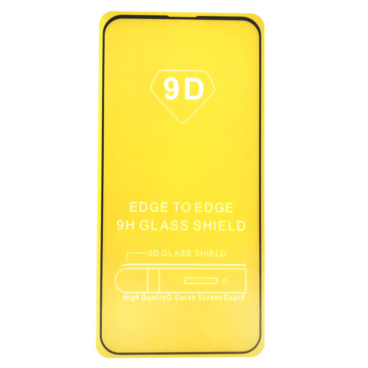 Защитное стекло 9D для APPLE iPhone 13 (6.1"), iPhone 13 Pro (6.1"), iPhone 14 (6.1"), цвет окантовки черный