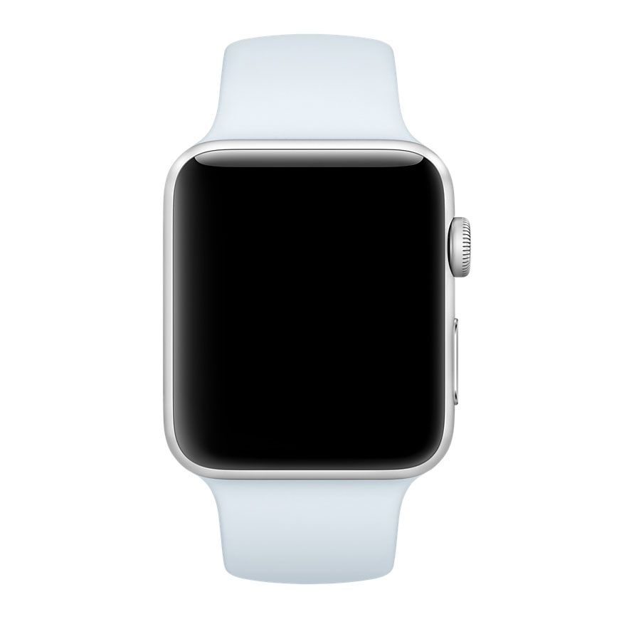 Ремешок для Apple Watch спортивный "Sport", размер 42-44 mm, цвет сиреневый.