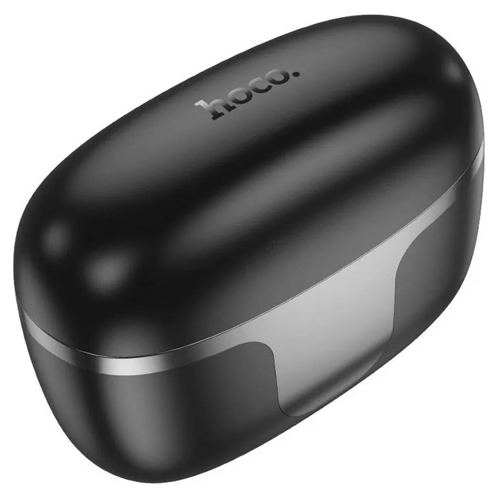 Гарнитура (наушники с микрофоном) беспроводная, HOCO EQ10 Plus Harmony True, LCD дисплей, ANC, ENC, цвет черный