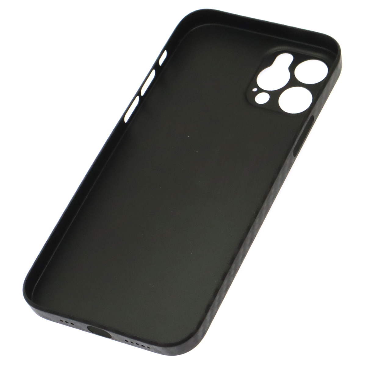 Чехол накладка K-DOO для APPLE iPhone 12 Pro (6.1), силикон, карбон, цвет черный