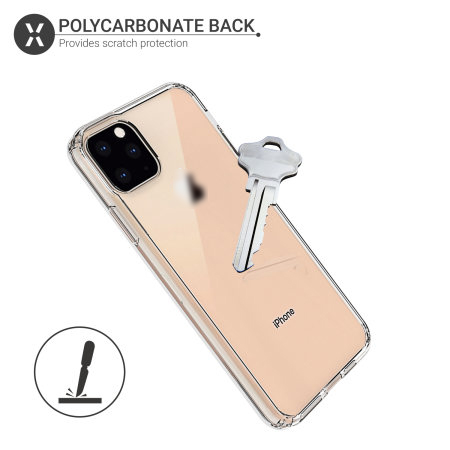 Чехол накладка TPU CASE для APPLE iPhone 11 Pro MAX, силикон, цвет прозрачный.