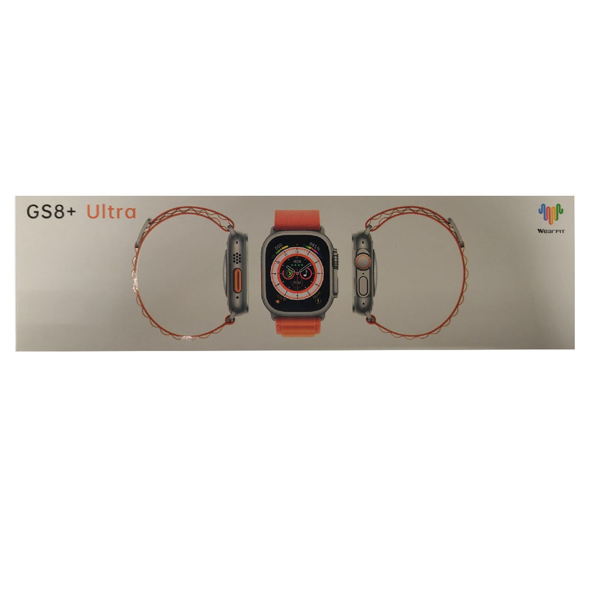 Смарт часы GS8 Plus Ultra, NFC, цвет золотистый