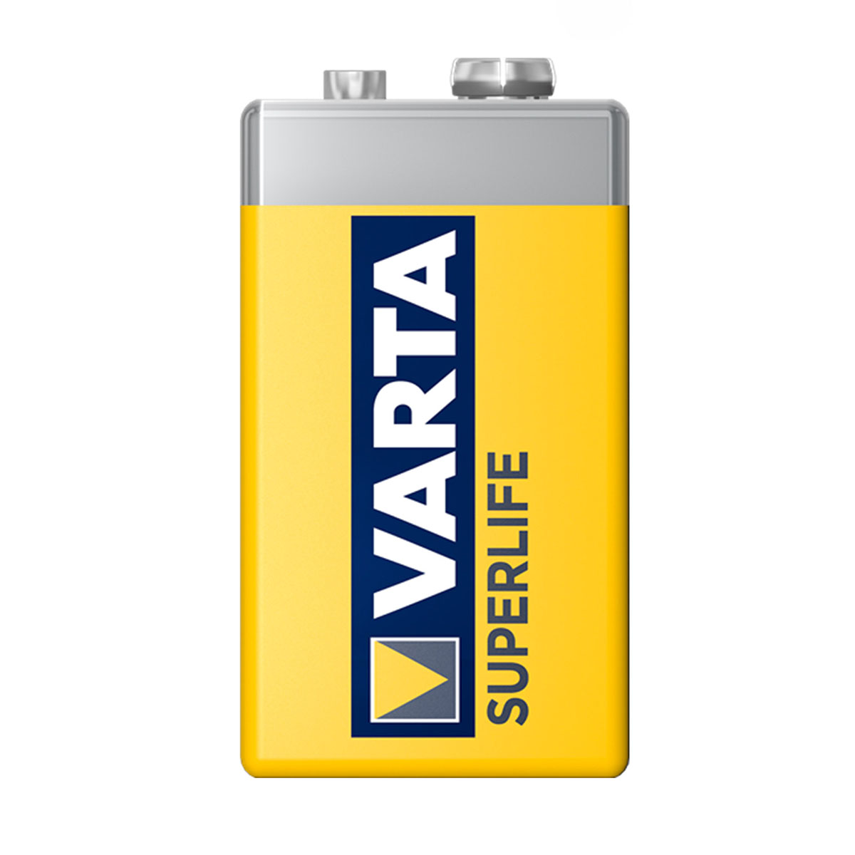 Батарейка VARTA SUPER LIFE (SUPER HEAVY DUTY) 9V BL-1 6LR61/6LF22 (2022) (1/10/50) ZINC-CARBON