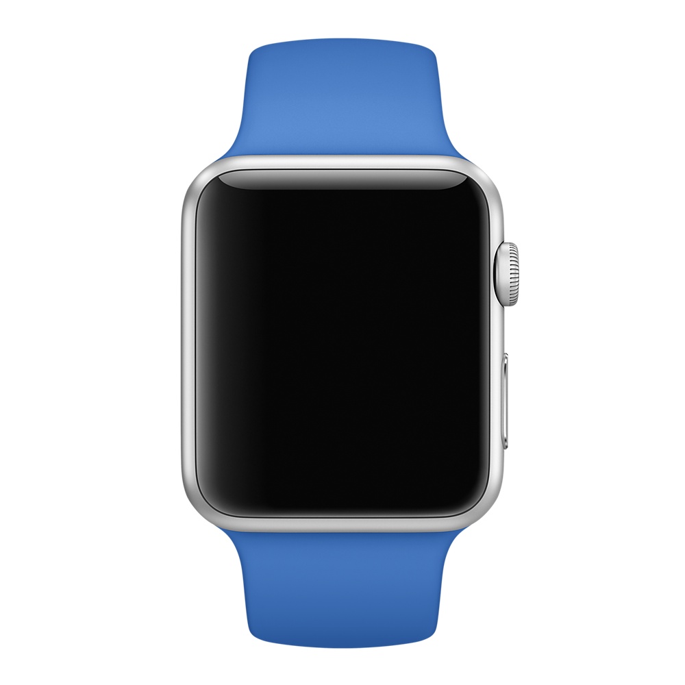Ремешок для Apple Watch спортивный "Sport", размер 38-40 mm, цвет королевский синий