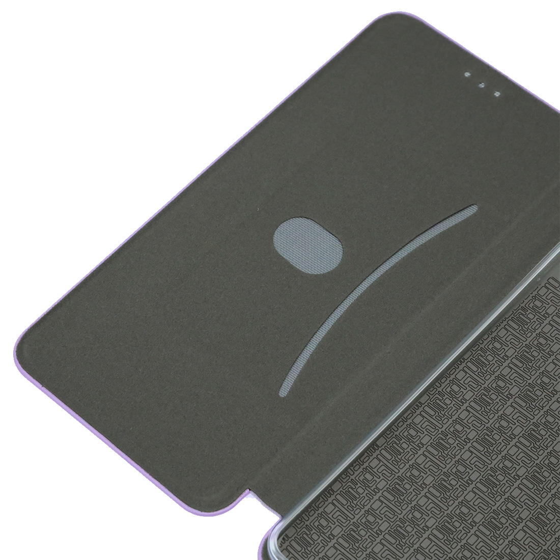 Чехол книжка STYLISH для Realme C75, экокожа, визитница, цвет сиреневый