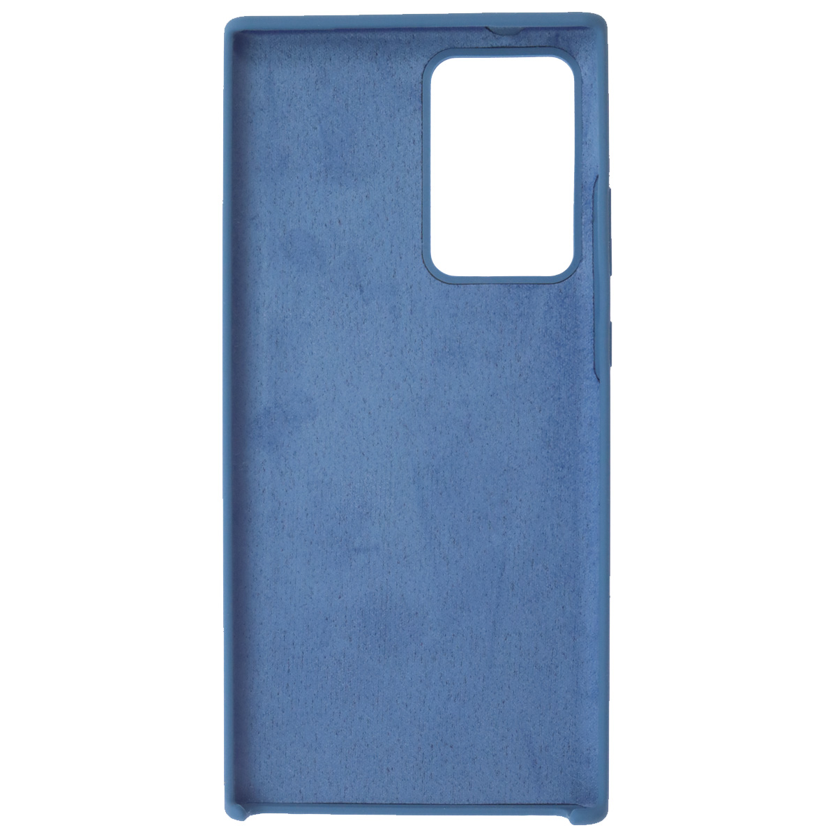 Чехол накладка Silicon Cover для SAMSUNG Galaxy Note 20 Ultra (SM-N9860), силикон, бархат, цвет синий