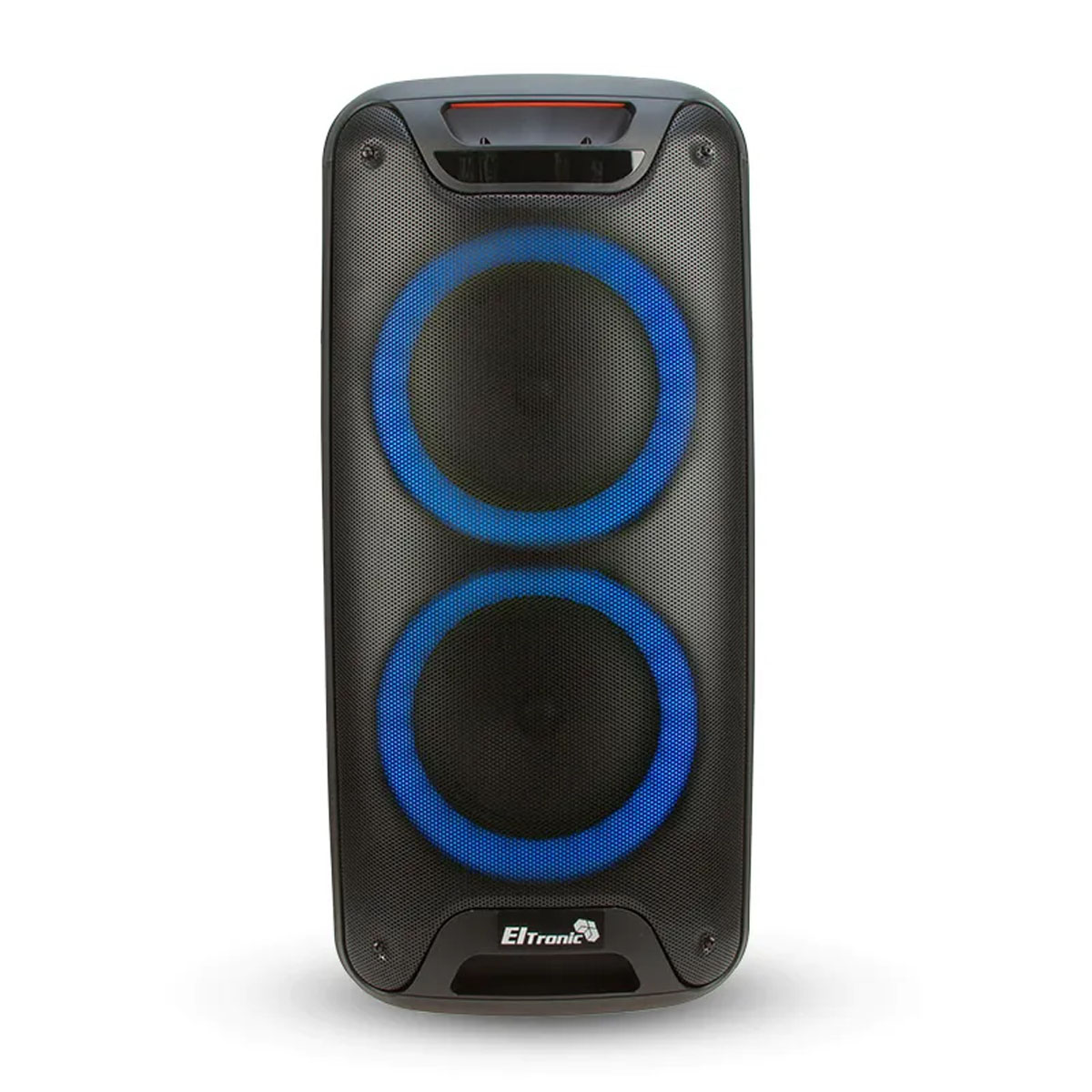 Активная акустическая система (комбик) 8"х2 Eltronic 20-32 DANCE BOX 400 TWS, RGB подсветка, цвет черный