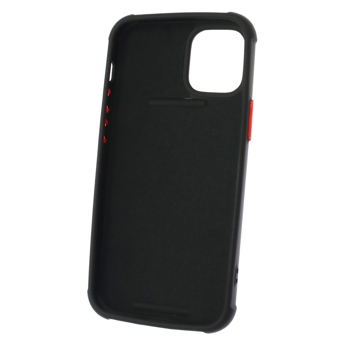 Чехол накладка LADDER NANO для APPLE iPhone 12 mini (5.4), силикон, держатель, цвет черный