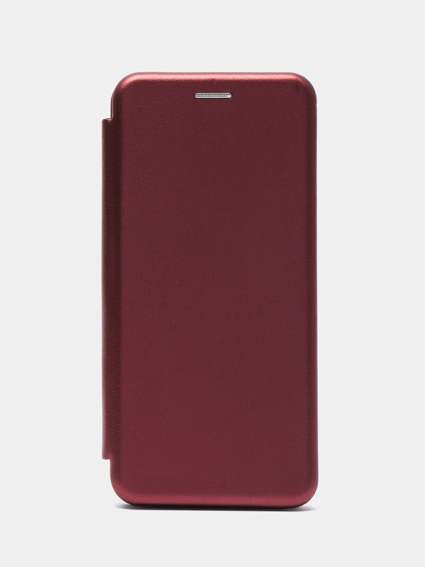 Чехол книжка STYLISH для XIAOMI 13 Lite, экокожа, визитница, цвет бордовый