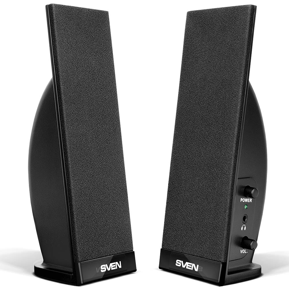 Акустическая система 2.0 SVEN 230, цвет черный