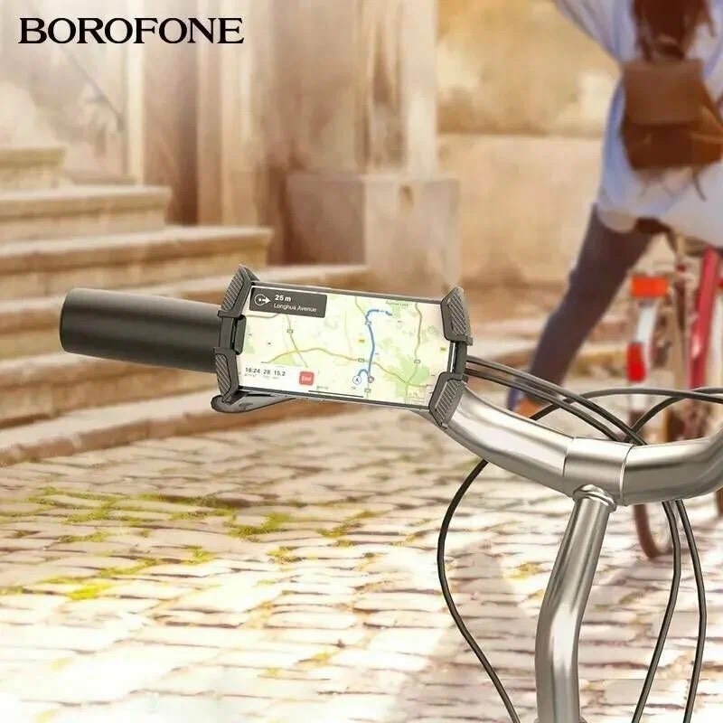 BOROFONE BH72 Airfly держатель для телефона на руль велосипеда, мотоцикла, цвет черный BOROFONE BH72 Airfly держатель для телефона на руль велосипеда, мотоцикла, цвет черный